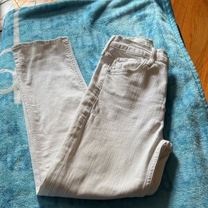 MOTHER THE TOMCAT Women's White Jeans Size25
